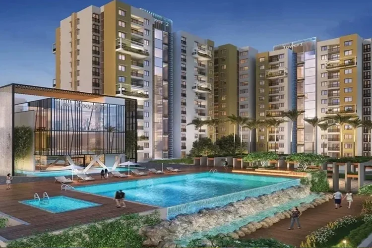 Swimming pool at VJ Palladio Kharadi Central Pune